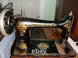 Antique 1893 Singer Model 27 Sewing Machine Working Well! , ORIGINAL CONDITION