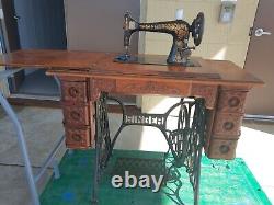 Antique 1899 Singer Treadle 7 Drawer Sewing Machine S/N 16241851 Elizabethtown