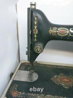 Antique 1900 G Series Singer Sewing Machine #G5037991- Motor & Light Attachments