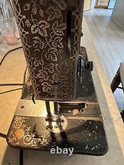 Antique 1900s Rare Singer Model 27 Treadle Sewing Machine K641888 Parts Repair