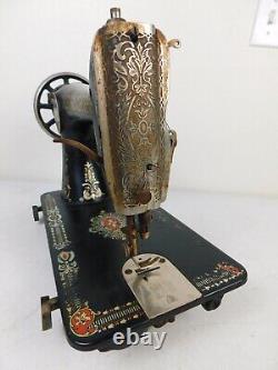 Antique 1910 Singer 28 Red Eye Treadle Manual Sewing Machine WRKS G4035710