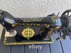 Antique 1910 Singer 66 Lotuse Sewing Machine Head VGC