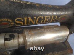Antique 1910 Singer Model 66 Red Eye Sewing Machine with RARE Pedal, Un-Tested