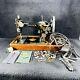 Antique 1910 Singer Sewing Machine G746417 With Bentwood Case Works Serviced Read