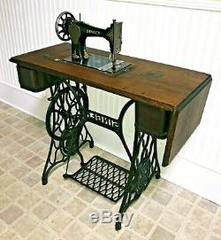 Antique 1910 Singer Sewing Machine Treadle Scotland F2313991- Magnificent