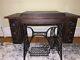 Antique 1910 Singer Treadle Sewing Machine With 7 Drawer Cabinet Model # G4406061