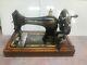 Antique 1912 Singer Hand Crank Cast Iron Sewing Machine