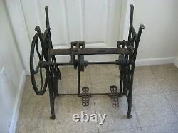 Antique 1914 Rare Singer Gear Drive Treadle Sewing Machine Base PICK UP ONLY