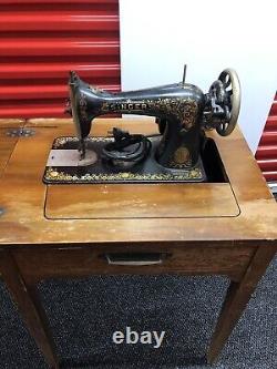 Antique 1914 Singer 15 Sewing Machine