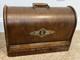 Antique 1920 Singer 228 Portable Sewing Machine With Book/case/pedal