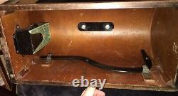 Antique 1922 Singer Sewing Machine #99 Works Original/Bentwood Case/Knee Control