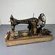 Antique 1922 Singer Sewing Machine G9848496 Pedal & Instructions Parts Vtg