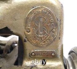 Antique 1925 Very Rare Smallest Singer 81-4 Overlocker Industrial Sewing Machine