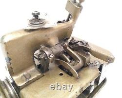 Antique 1925 Very Rare Smallest Singer 81-4 Overlocker Industrial Sewing Machine