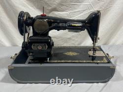 Antique 1950 Singer Model 66-16 Sewing Machine +Original Pedal Case Manual++