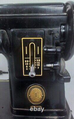 Antique 1952 Singer 301 Slant Needle Sewing Machine #J2285