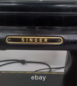 Antique 1952 Singer 301 Slant Needle Sewing Machine #J2285