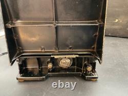 Antique Black Featherweight Singer Sewing Machine/case/attachments-Cat. 3-120