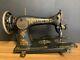 Antique Cast Iron Singer Sewing Machine Head Only G457497 Untested 1910