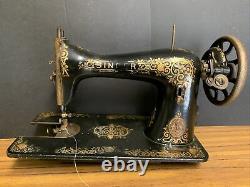Antique Cast Iron SINGER Sewing Machine Head Only G457497 UNTESTED 1910