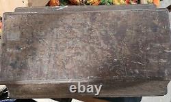 Antique Coffin Style Singer Sewing Machine Wood Cover