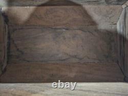 Antique Coffin Style Singer Sewing Machine Wood Cover