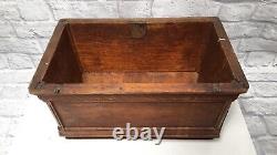 Antique EARLY Sewing Machine Wooden Cover / Case Gorgeous Engravings