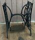 Antique Early Singer Treadle Sewing Machine Cast Iron Base Repurpose 1888