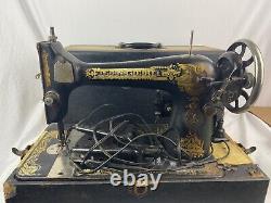 Antique Electric Singer Sewing Machine 1910's TESTED AND WORKING