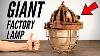 Antique Factory Lamp Restoration