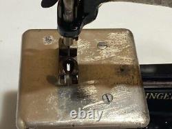 Antique Initial Singer Toy Sewing Machine 1930s Vintage Valuable Made in USA