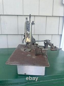 Antique K&P Industrial 2 Thread Chain Stitch Sewing Machine 1900's Singer 24