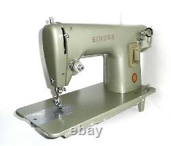 Antique SINGER 194M sewing machine denim leather canvas rare vtg Monza Italy