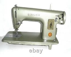 Antique SINGER 194M sewing machine denim leather canvas rare vtg Monza Italy