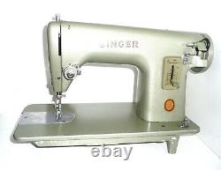 Antique SINGER 194M sewing machine denim leather canvas rare vtg Monza Italy