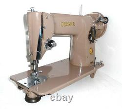 Antique SINGER 201K sewing machine denim leather canvas rare vtg heavy duty best