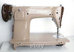 Antique SINGER 201K sewing machine denim leather canvas rare vtg heavy duty best