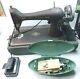 Antique Singer 99k Sewing Machine & Accessories Bundle Lot