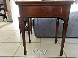 Antique SINGER CABINET for 15 66 201 127 Sewing Machine