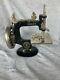 Antique Singer Sewing Machine Miniature Salesman Sample -mini Vintage Toy