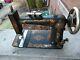 Antique Sewing Machine 1800's Singer Style Light Weight Treadle