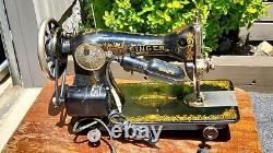 Antique Singer 15 Tiffany Gingerbread Trendle Sewing Machine 1924 (no Cabinet)