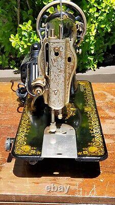 Antique Singer 15 Tiffany Gingerbread Trendle Sewing Machine 1924 (no Cabinet)