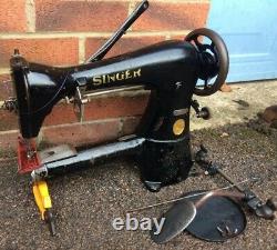 Antique Singer 17-16 Cylinder Arm Industrial Sewing Machine