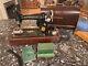 Antique Singer 1924 Model 99 Sewing Machine Withextras Extremely Clean