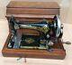 Antique Singer 28, 28k Hand Crank Sewing Machine, 1910 Production