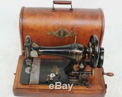 Antique Singer 28K Hand Crank Sewing Machine c1892 FREE Shipping 5796