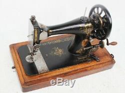 Antique Singer 28K Hand Crank Sewing Machine c1892 FREE Shipping 5796