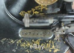 Antique Singer 28K Hand Crank Sewing Machine c1892 FREE Shipping 5796