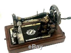 Antique Singer 28K Hand Crank Sewing Machine c1897 FREE Shipping 5597